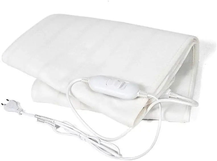 Manta eléctrica calienta camas doble - uso en cama