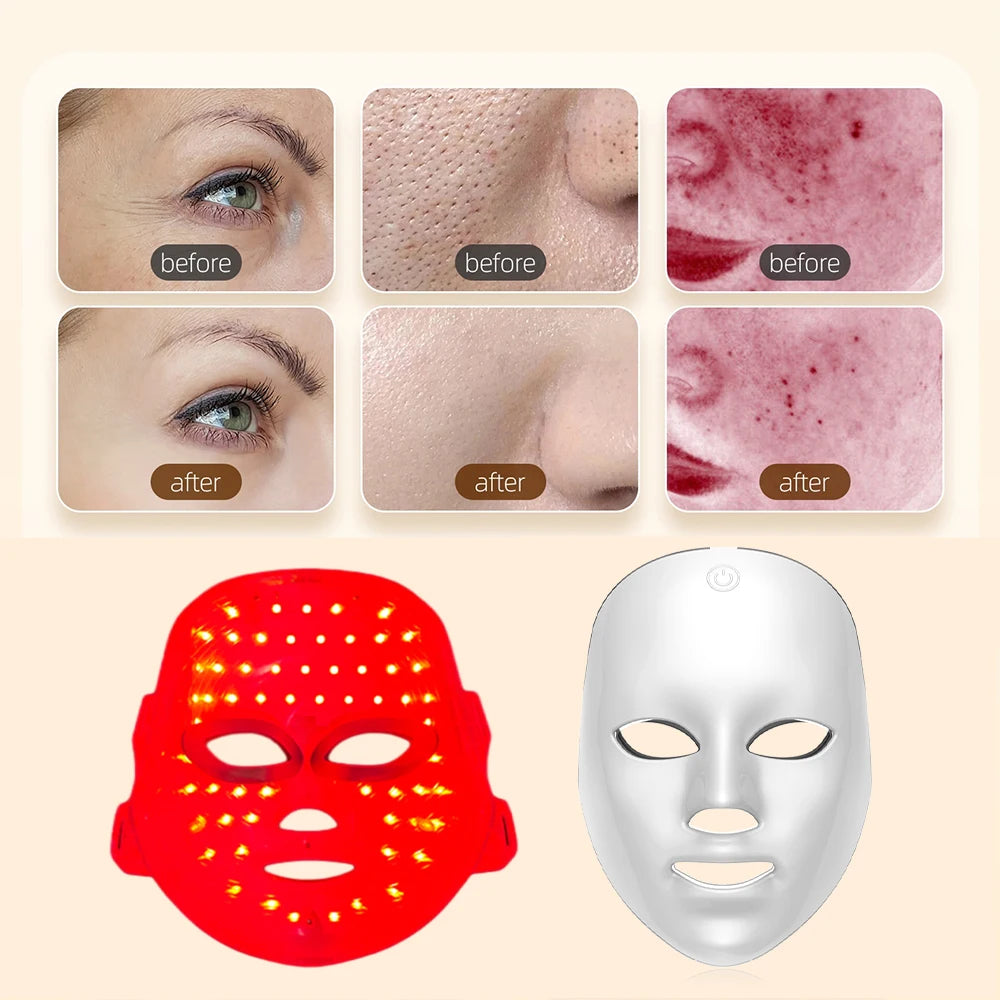 Mascarilla LED facial - empaque