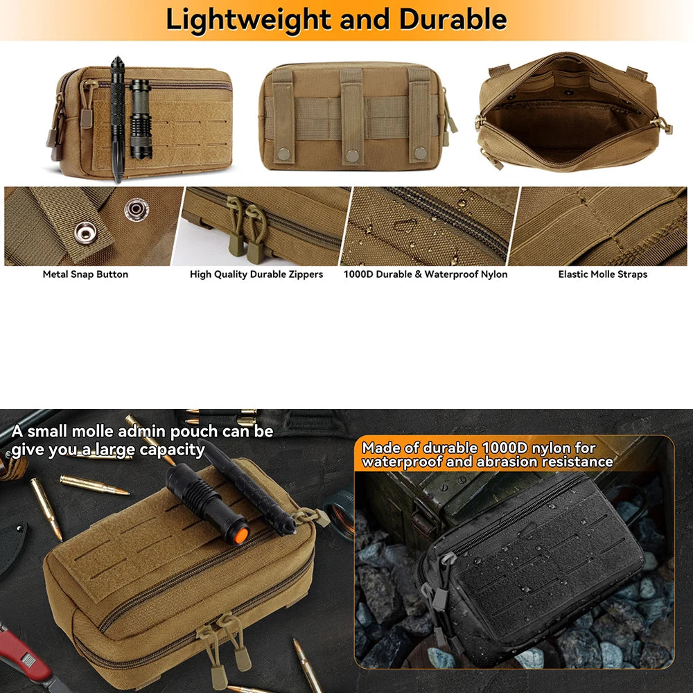 Riñonera táctica EDC Molle - detalle
