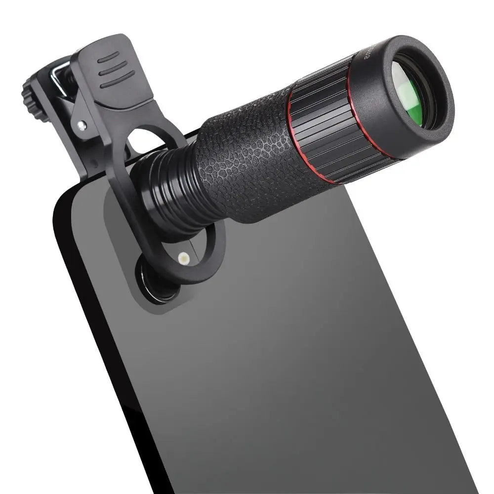 Lente teleobjetivo 32X con clip