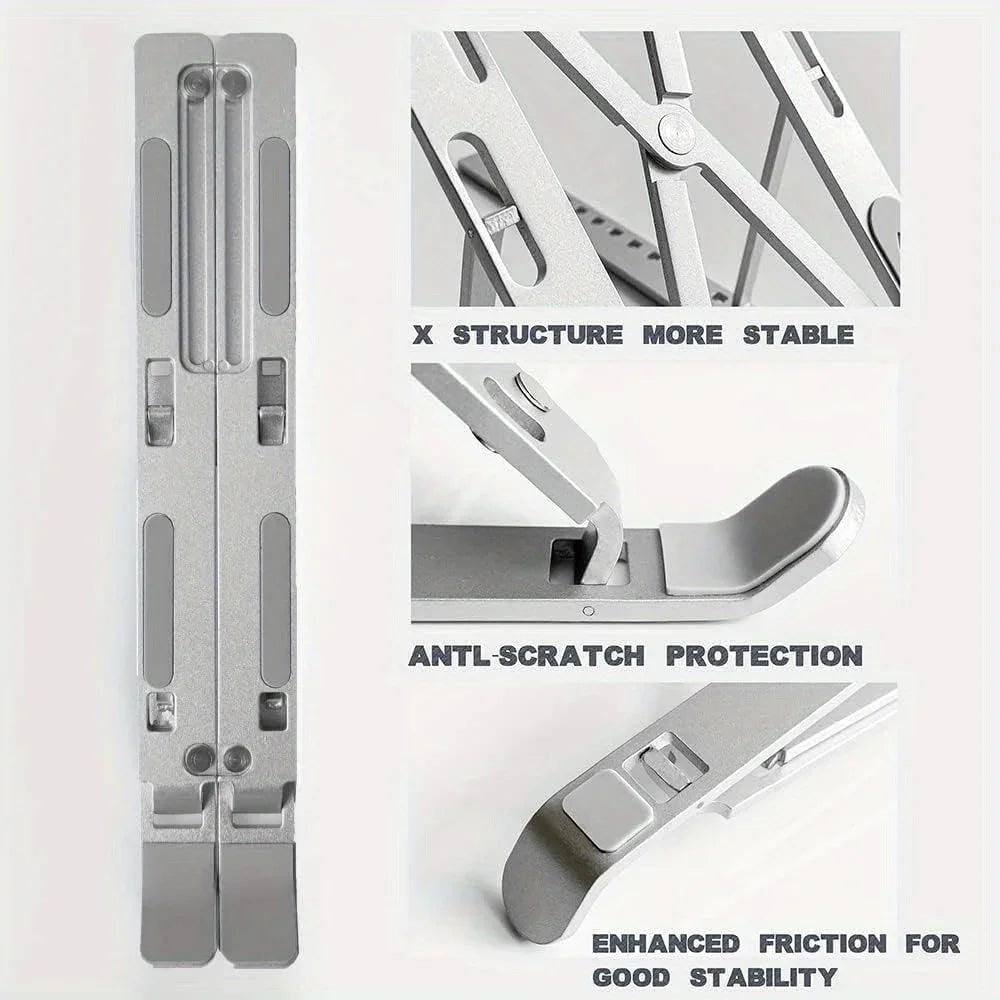 Soporte de aluminio, ventilación