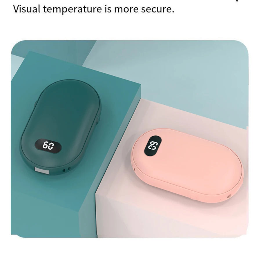 Calentador de manos recargable USB - tamaño