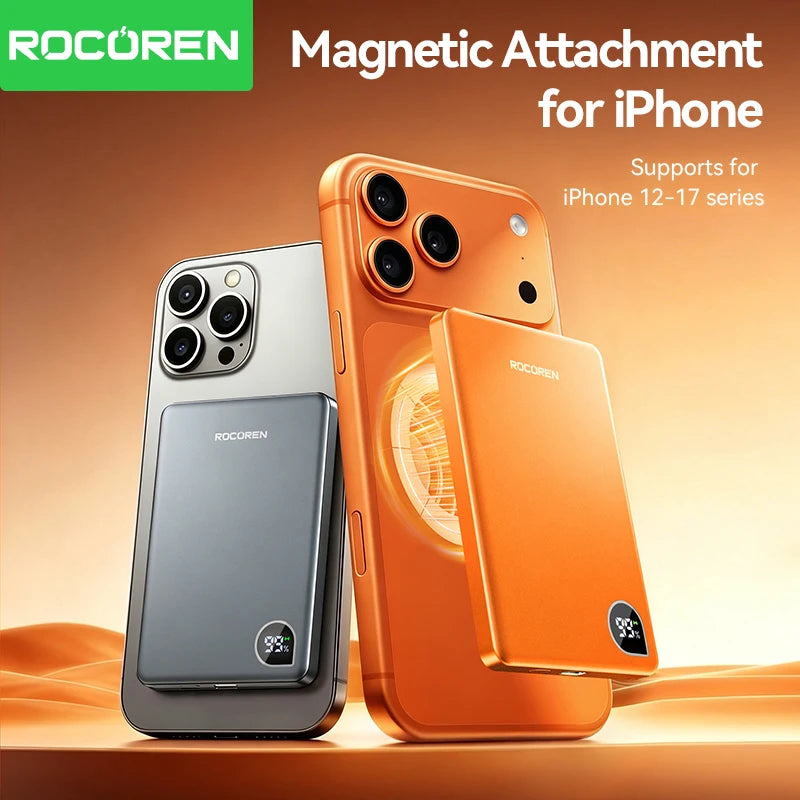 Power Bank inalámbrico magnético 10000mAh