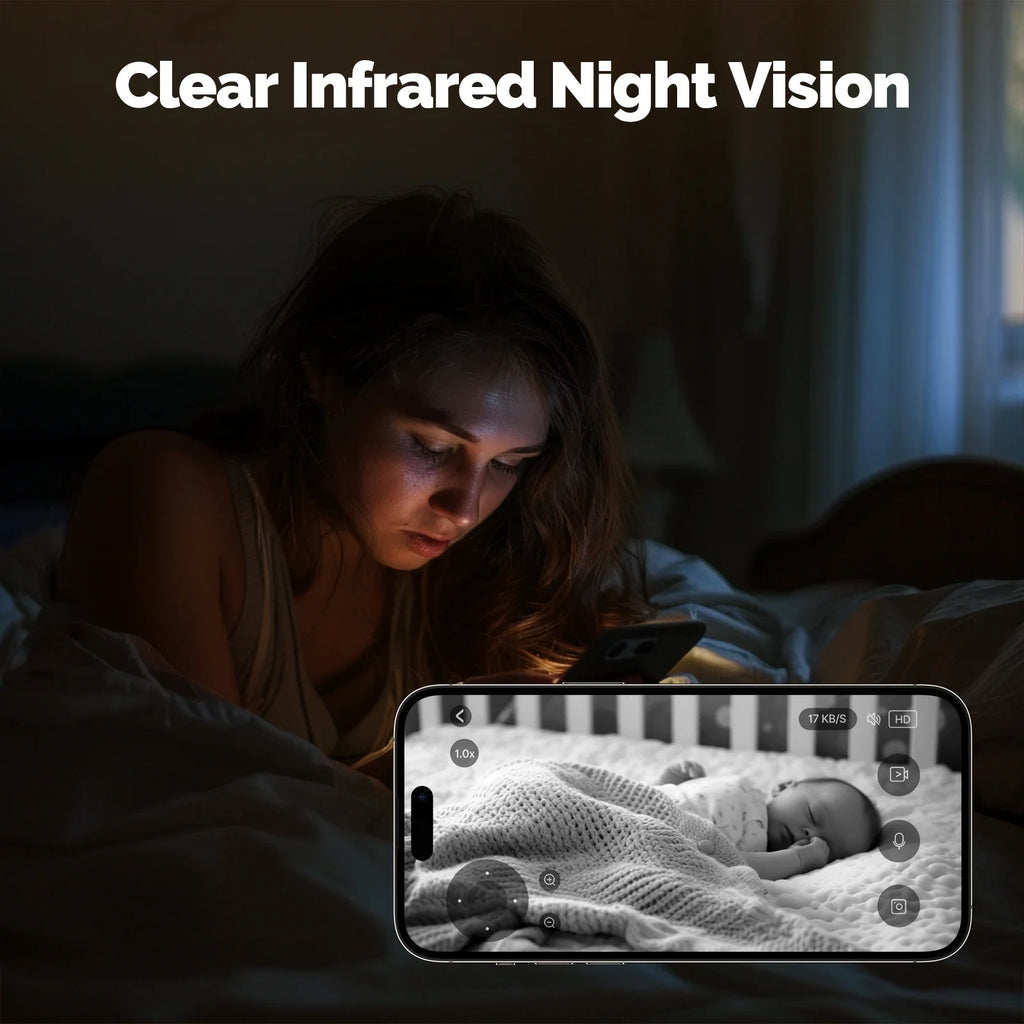 Cámara interior - audio bidireccional