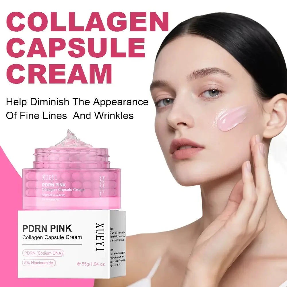 Crema PDRN colageno rosa - textura