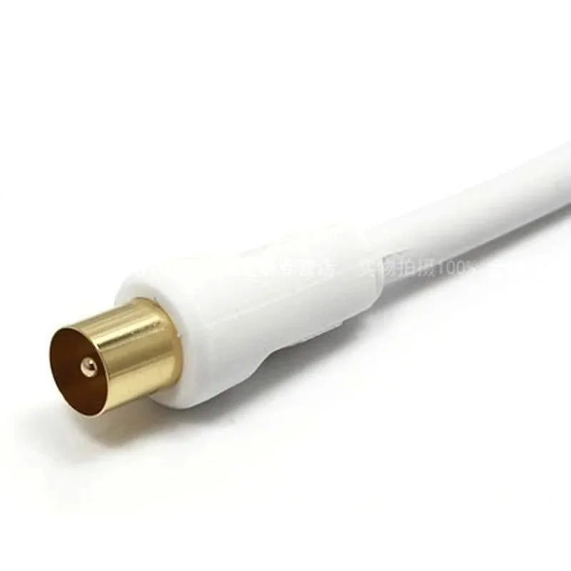 Cable coaxial en uso