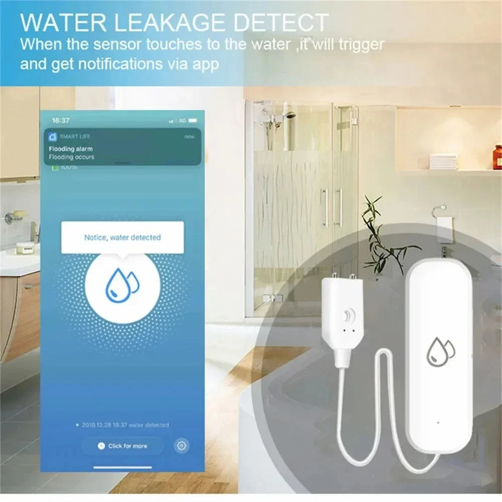 Sensor de fuga de agua - instalacion
