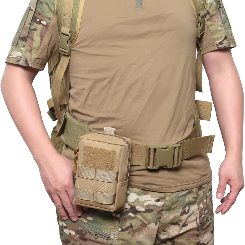 Riñonera táctica EDC Molle - detalle
