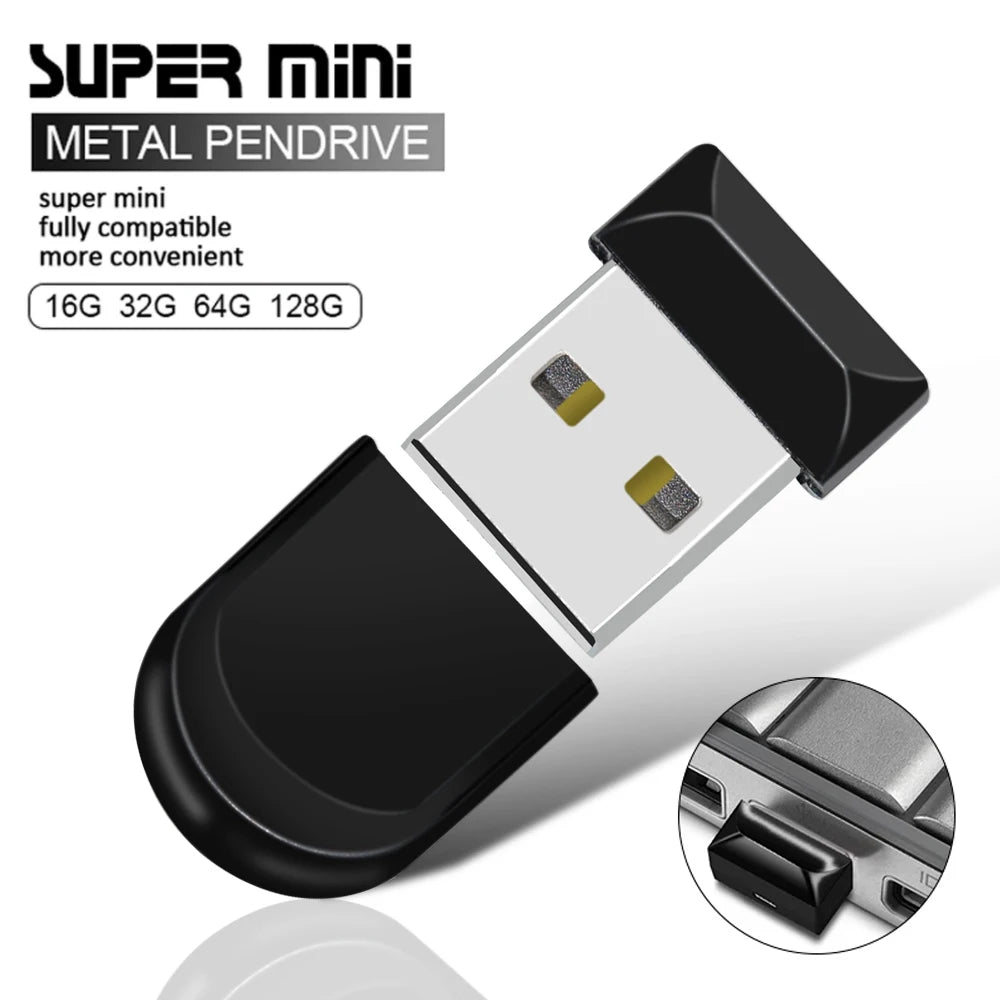 Micro pendrive, vista general