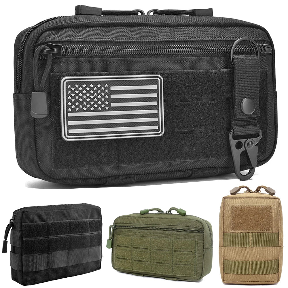 Riñonera táctica EDC Molle - vista principal