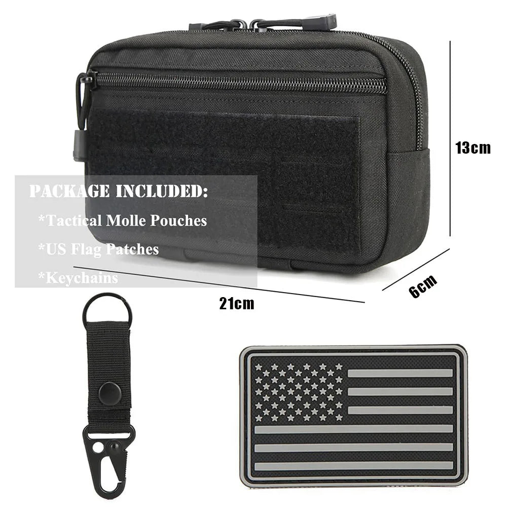 Riñonera táctica EDC Molle - detalle