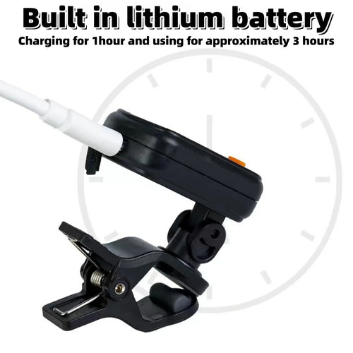 Afinador AROMA AT-10A con clip