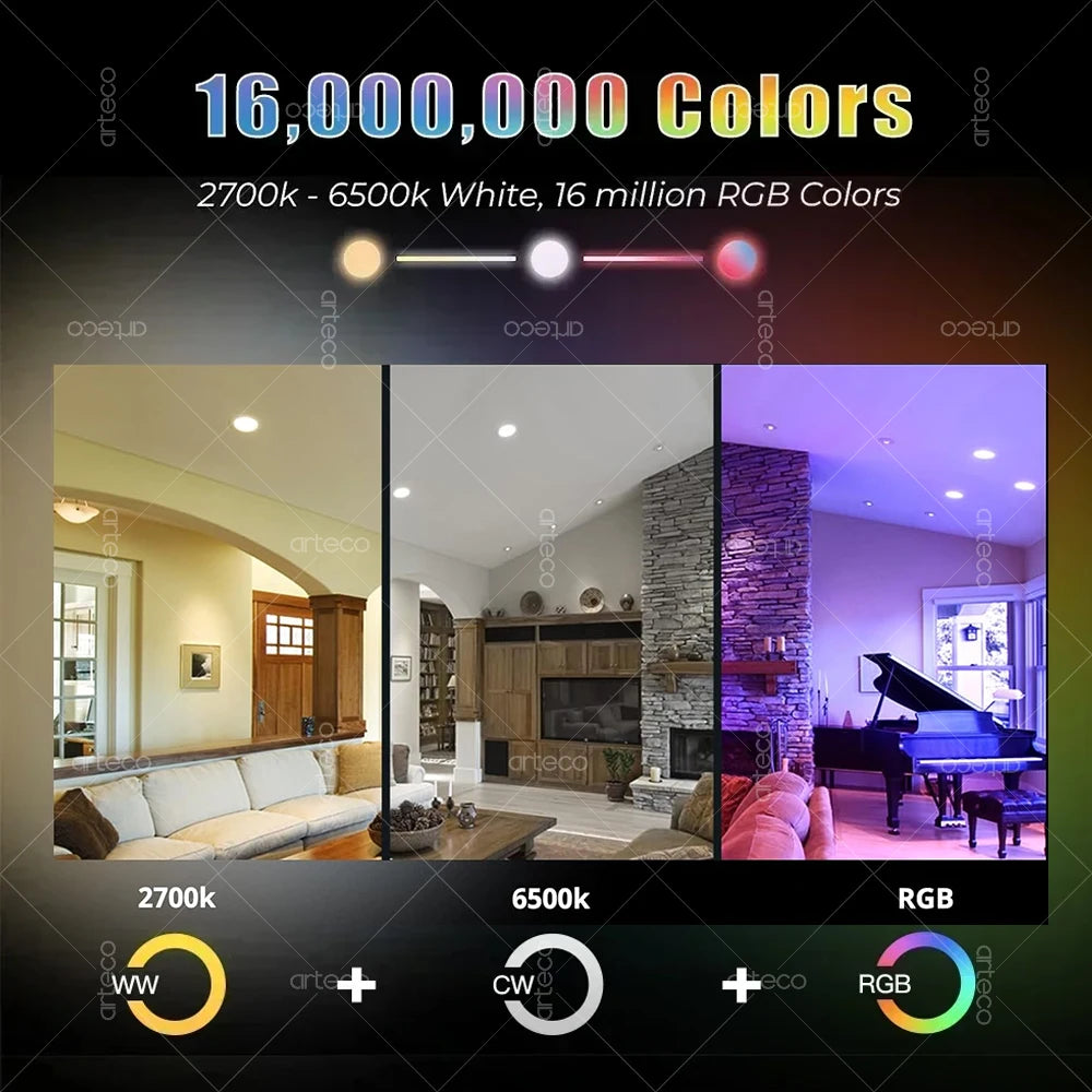 Bombilla LED inteligente - colores RGB