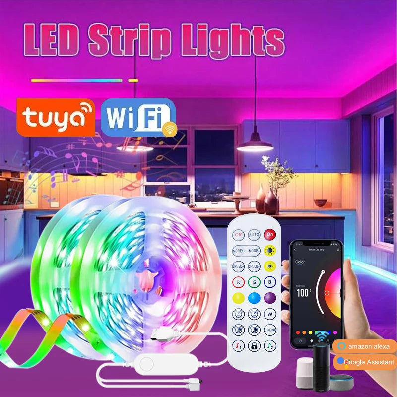 Tira LED RGB WiFi Voltihome