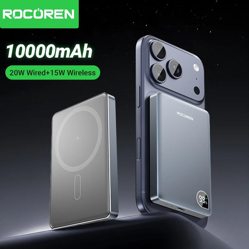 Power Bank inalámbrico, colores disponibles