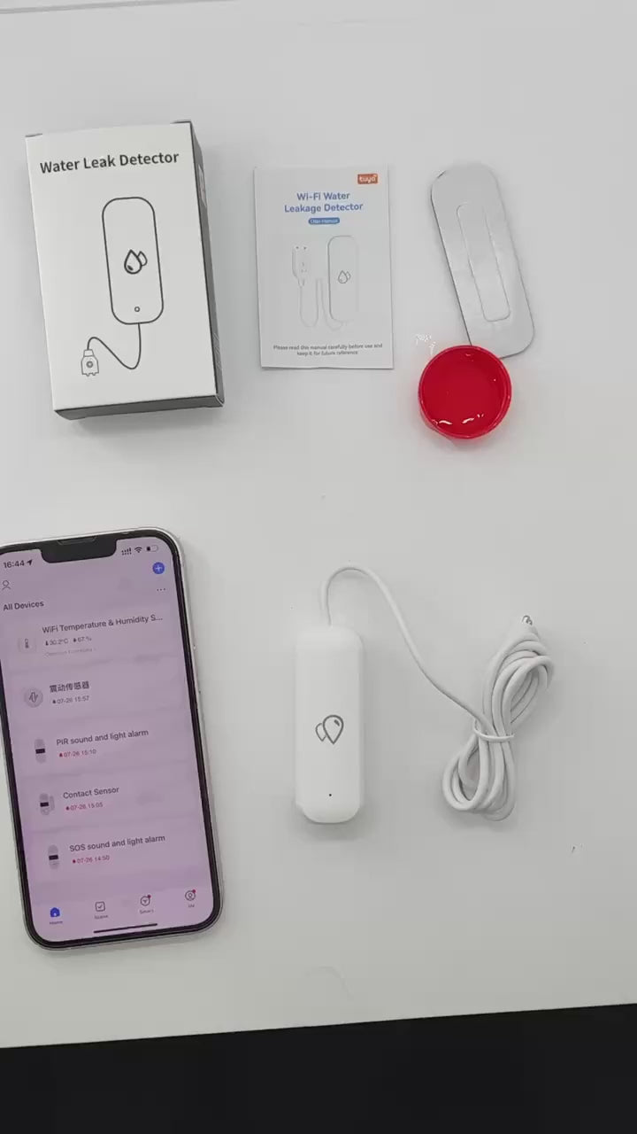 Sensor de fuga de agua Voltihome - vídeo del producto