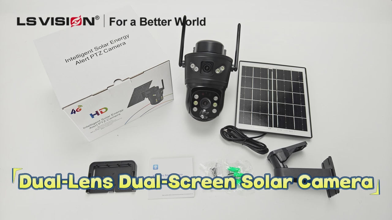 Cámara solar exterior Voltihome - vídeo del producto